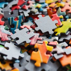 Picture of Jigsaw Puzzle Library of Things Goshen Public Library and Historical Society
