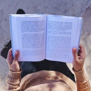 Photo of person reading a book Goshen Public Library and Historical Society Find Your-Next-Book