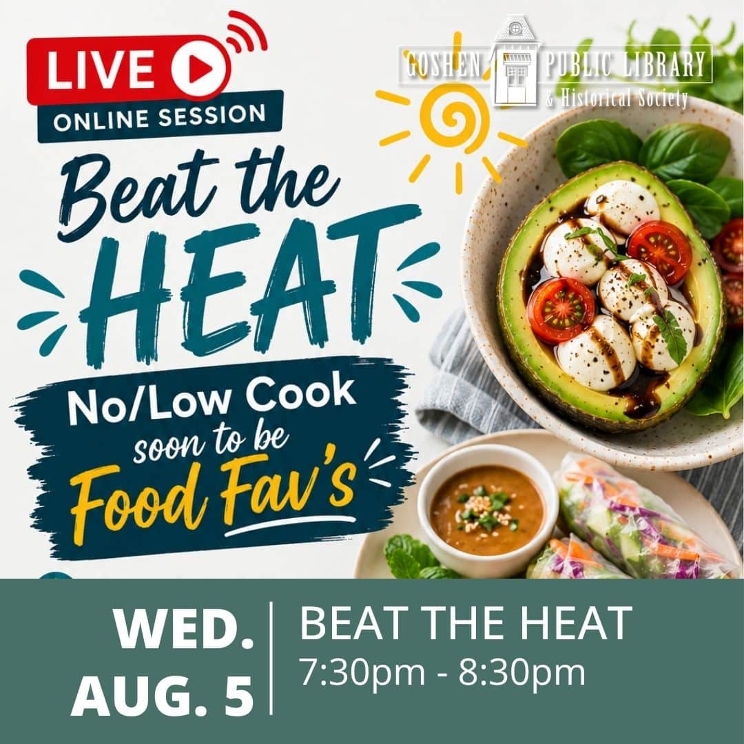 Wednesday August 5 - Beat the Heat 7:30 PM to 8:30 PM
