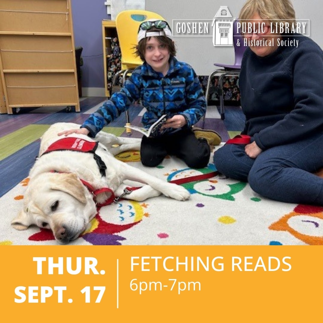 Thursday September 17 - Fetching Reads 6:00 PM to 7:00 PM